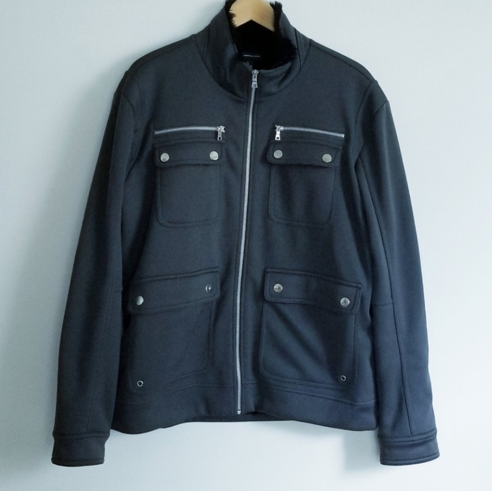 INC International Concepts Faux Fur Lined Jacket